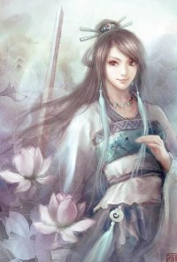 庭月照落花