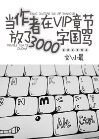 當作者在VIP章節放了3000字國罵……